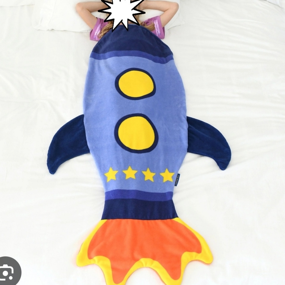 Blankie‎ Tails Rocket wearable blanket for kids